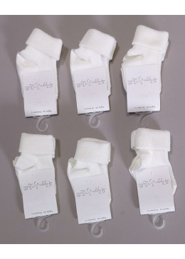 6 CALZINI CORTI CALDO COTONE