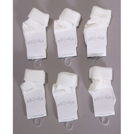 6 CALZINI CORTI CALDO COTONE