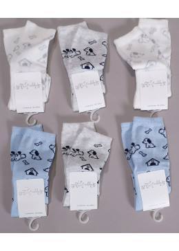 6 CALZINI IN CALDO COTONE