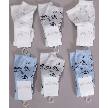 6 CALZINI IN CALDO COTONE