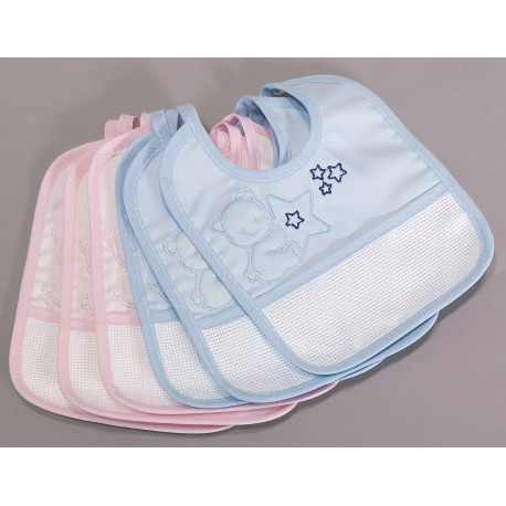 6 BAVETTE IN TELA AIDA