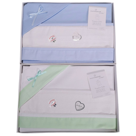 COPPIA CULLA TELA AIDA