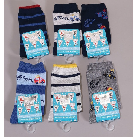 6 CALZE LUNGO CALDO COTONE