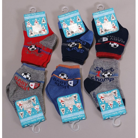 6 CALZE CORTO CALDO COTONE