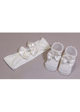 BABBUCCE E FASCIA COTONE