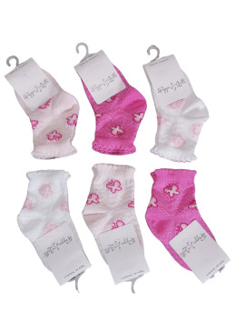 6 CALZINI CORTI IN COTONE