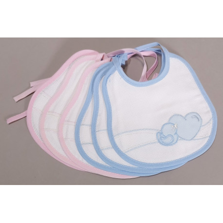 6 BAVETTE IN TELA AIDA