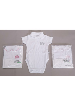 BODY POLO CON COLLO 3PZ