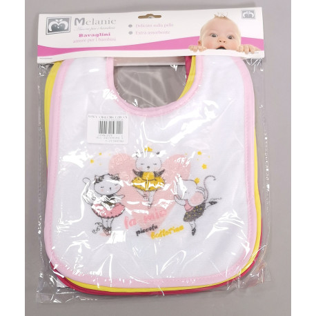 6 BAVAGLINI CON ELASTICO SPUGNA