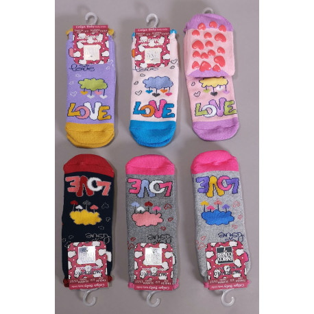 6 CALZE CALDO COTONE