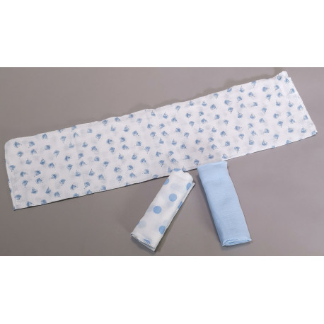 QUADRATO DOPPIA GARZA 3 CAPI