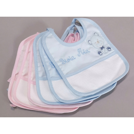 6 BAVETTE IN TELA AIDA