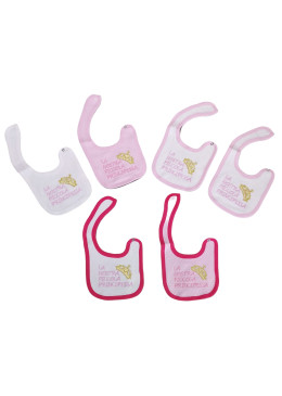 BAVETTA IN JAQUARD CON CLIPS PZ.6