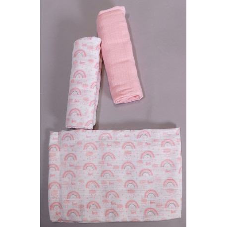 3 PANNETTI STAMPATI 70X70