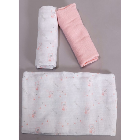 3 PANNETI STAMPATI 70X70