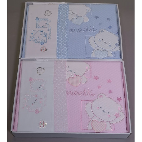 COORDINATO LETTINO 4PZ