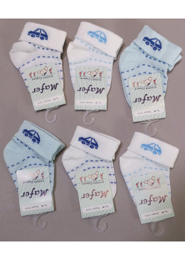 CALZA CORTA COTONE 6PZ