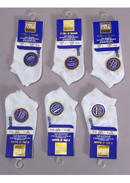 CALZE SNEAKER COTONE PZ.6