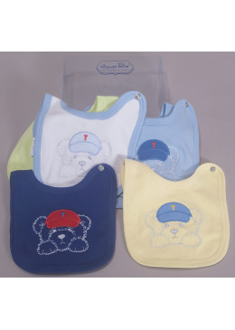 BAVETTA C/CLIPS COTONE PC.6