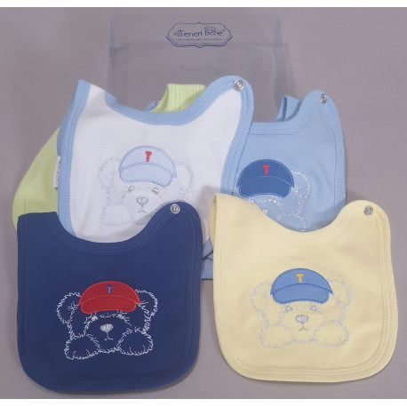 BAVETTA C/CLIPS COTONE PC.6