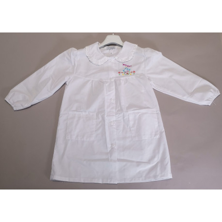 GREMBIULE ASILO MERLETTO F 40-65