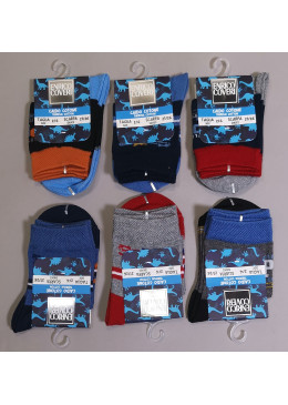 CALZE BIMBO CORTO CALDO COTONE 6PZ