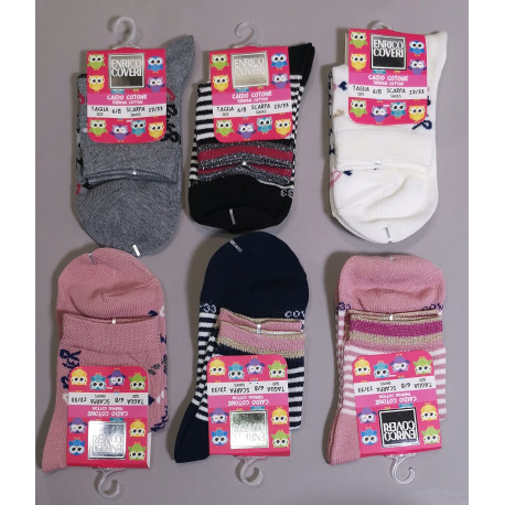 CALZE BIMBA CORTO CALDO COTONE