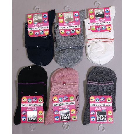 CALZE BIMBA CORTO CALDO COTONE