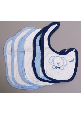 6PZ BAVETTA COTONE CON CLIPS