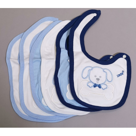 6PZ BAVETTA COTONE CON CLIPS