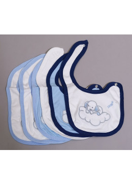 6PZ BAVETTA COTONE CON CLIPS