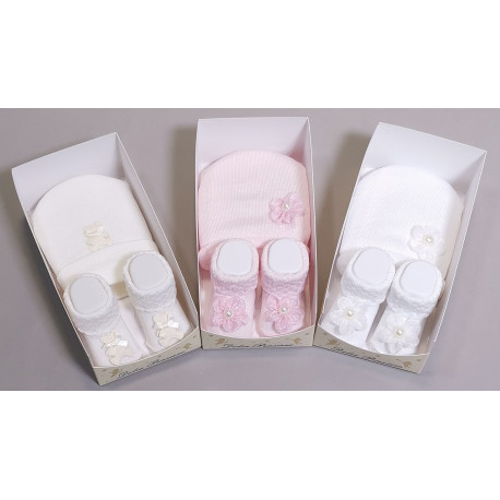 SCARPINA E BERRETTO COTONE