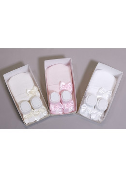 SCARPINA E BERRETTO COTONE