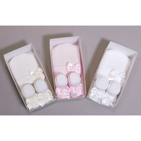 SCARPINA E BERRETTO COTONE