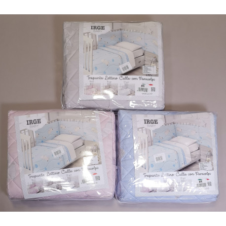 TRAPUNTINO LETTINO CON PARACOLPI