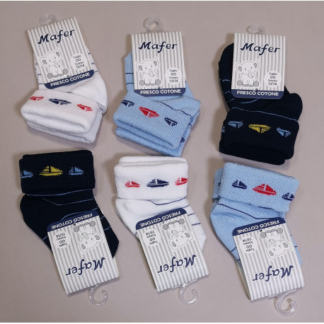 6PZ CALZA CORTA COTONE
