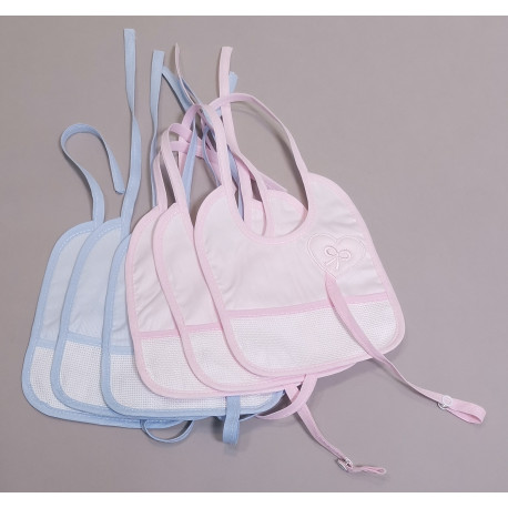 6 BAVETTE IN TELA AIDA