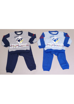 PIGIAMA LUNGO COTONE