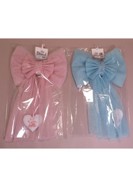 FIOCCO NASCITA GRANDE TULLE