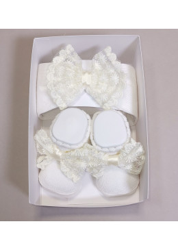 SCARPINE E FASCETTA COTONE