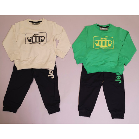 COMPLETO FELPA COTONE 3-7