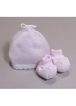 SET CAPPELLINO E SCARPINE FILO