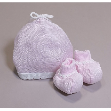 SET CAPPELLINO E SCARPINE FILO