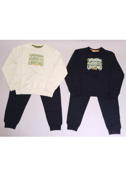 COMPLETO FELPA COTONE 8-16