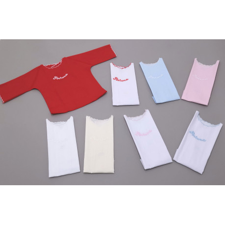 CAMICINA M/L COTONE SENZA SACCHETTO