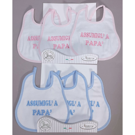 3 BAVETTE FRASI NAPOLETANE