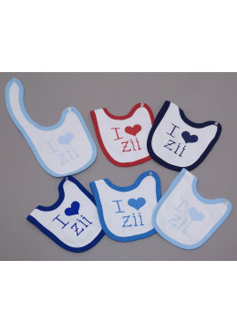 BAVETTE COTONE PC. 6 C-CLIPS