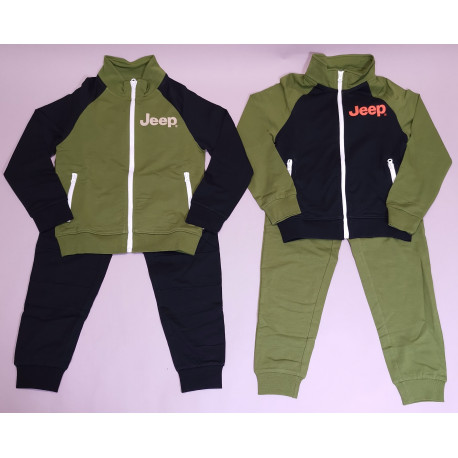 TUTA FELPA COTONE APERTA 8-16