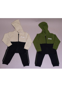 TUTA FELPA APERTA 3-7