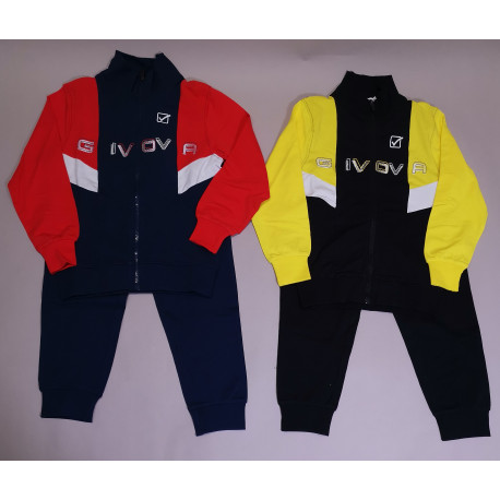 TUTA FELPA COTONE 8-16